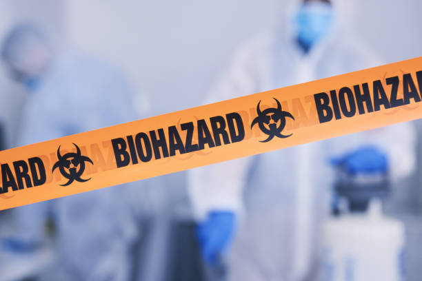 Professional Unattended Death Cleanup technician working in Wallpack Center, NJ